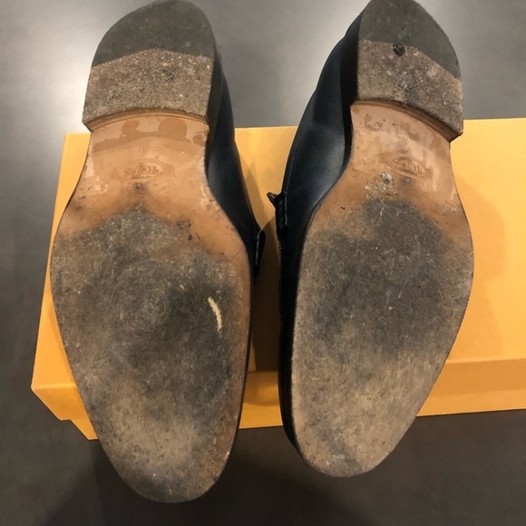 Navy Tods Men’s Loafers Shoes Size 9 - Picture 5 of 5